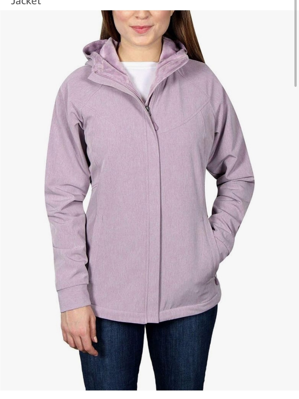 Kirkland Signature Light Lavender Hooded Jacket